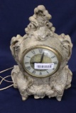 CLOCK IN MARBLE CASE