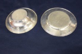 STERLING BOWL, SAUCER