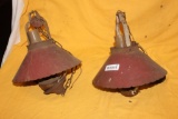 VINTAGE HANGING LIGHT FIXTURES