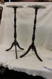 MATCHING PR. OF MARBLE TOP STANDS