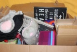 BOX MISC TOYS, COLLECTIBLES