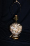 GLASS SEA SHELLS LAMP