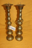 BRASS CANDLESTICKS
