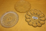 CLEAR GLASS DISHES