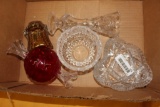 LOT OF GLASSWARE