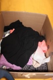 BOX OF LADIES' TOPS