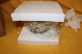 DAISY PATTERN TRIFLE BOWL