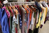 RACK OF LADIES CLOTHING