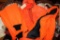 ORANGE HUNTER'S OUTERWEAR LOT