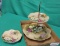 LEFTON CHINA TID BIT TRAY