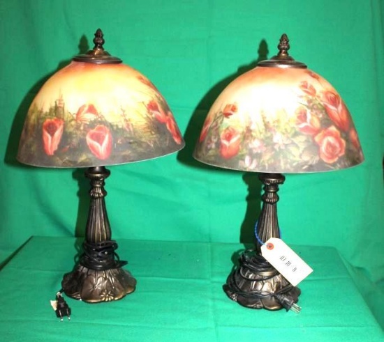 MATCHING PR OF TABLE LAMPS