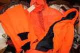 ORANGE HUNTER'S OUTERWEAR LOT