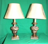 PAIR TABLE LAMPS