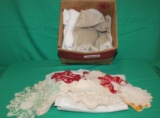 BOX OF LINEN