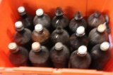 TUB LOT OF OLD BOTTLE