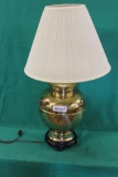 LARGE BRASS LAMPS