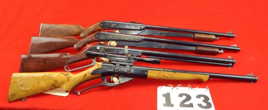 (4) Daisy Air Rifles .177 BB
