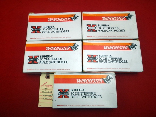 100 Rounds Winchester .458 Win Mag 510 Gr Soft Point Ammo