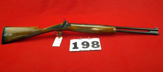 Iver Johnson Over/Under Double Muzzle Loading Rifle 50 Cal