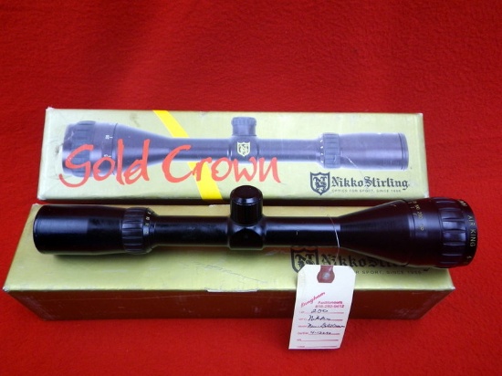Nikko Stirling New Gold Crown 4-12X42 Scope