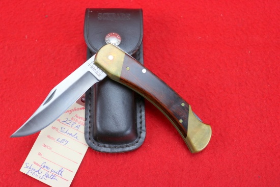 Schrade + U.S.A. LB7 Lockback Knife