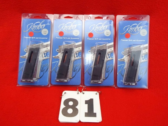 (4) Kimber 1911 22 L.R. Mags