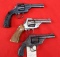 3 Revolvers H&R and Forehand Arm Co. Various Calibers