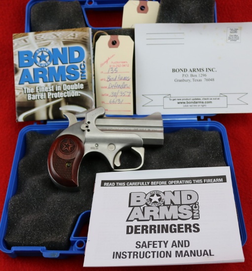 Bond Arms Defender (Texas) Derringer .38/.357