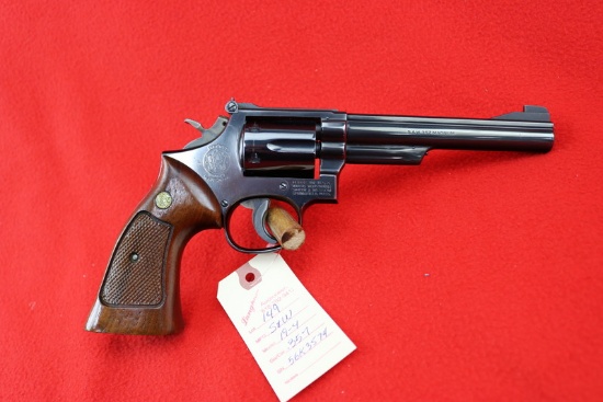 S&W Model 19-4 Revolver.  .357 Mag.