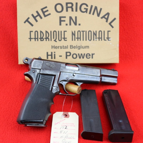 FN Hi-Power Pistol 9mm