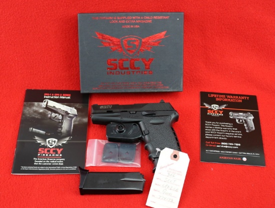 Sccy CPX-2CB Pistol 9mm