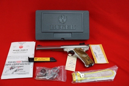 Ruger Mark II Target Pistol .22 LR (MK512GCL)