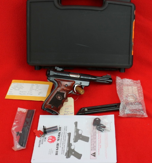 Ruger Mark III Target Pistol .22 LR        (KMKIII512-60)