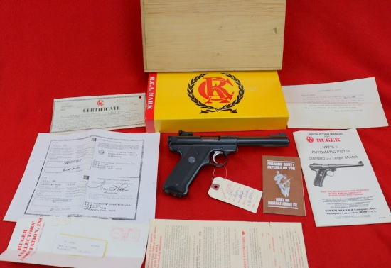 Ruger Mark II Target Pistol .22LR (RCA Collectors Model)