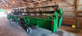 JD 925 Soybean Platform SN:  667102, trailer sold separate