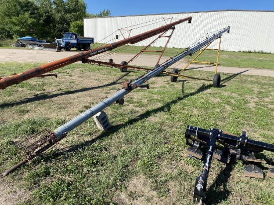 HUTCHINSON 6" BY 53' LONG PTO AUGER S/N: 47-116193