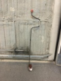 Vintage hand crank ice auger