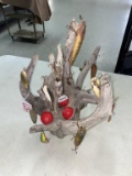 Decorative Fishing Lure Driftwood Snag Piece