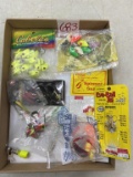 Assortment of Fishing Jigs and Spinners