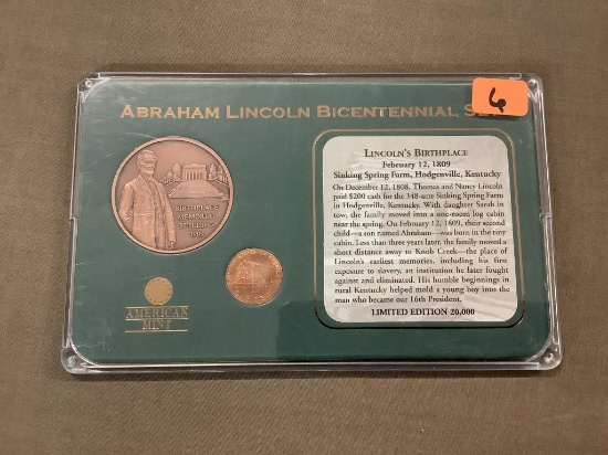 ABRAHAM LINCOLN BICENTENNIAL SET