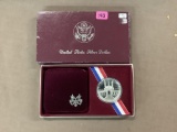 US MINT 1984 S WORLD CUP SILVER $ PROOF