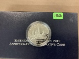 US MINT 1996P SMITHSONIAN SILVER $ PROOF