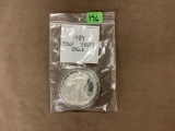 1989S PROOF SILVER EAGLE