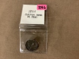 1834 CLASSIC HEAD 1/2 CENT