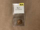 1864 2 CENTS