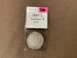 1889S MORGAN $ AU