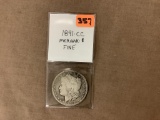 1891CC MORGAN $ FINE