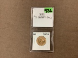 1893 $5 GOLD LIBERTY