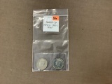 KENNEDY 50 CENT 1988S,1989S PROOF