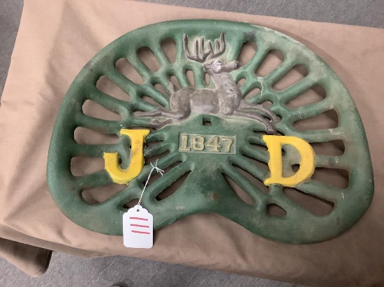 JD 1847 cast tractor seat